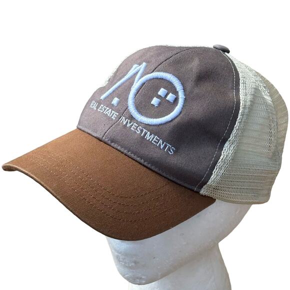 Brown Real Estate Men's Hat - Picture 2 of 6